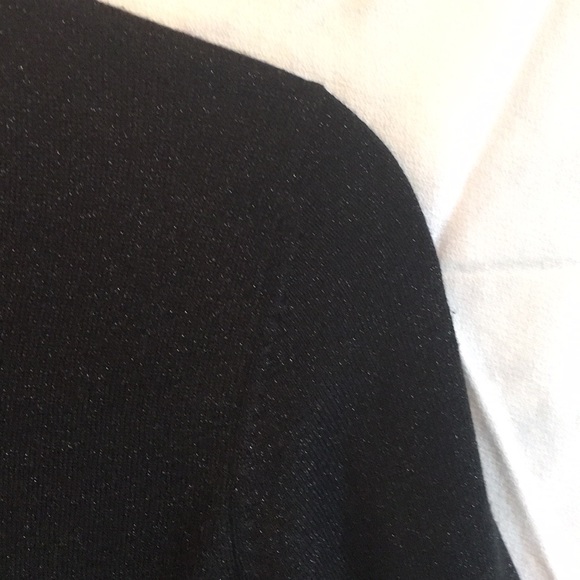 Ann Taylor Black Sparkle Top - Picture 4 of 4
